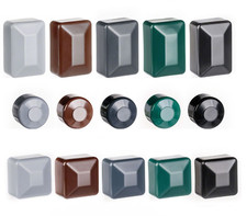 Fence Post Cap Plastic Post Caps Fence Caps Cover 10 and 25pcs