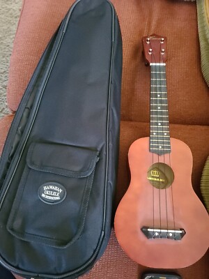 Hawaiian Ukulele Leolani Hawaii Wood & Case | eBay