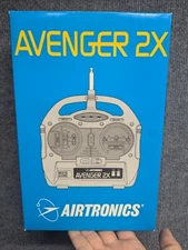 Vintage NOS Airtronics Avenger 2X Radio Control 2 Channel System Controller