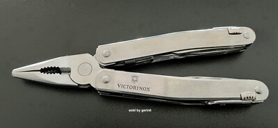 Victorinox Swiss Army Knife, Swisstool With Brown Pouch 3.0224.L