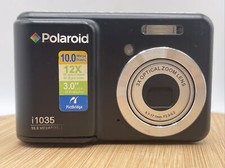 Fotocamera digitale Polaroid I1035 10,0 MP - Nera vendo così com'è testata (per ricambi)