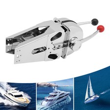 Twin Lever Marine Dual Engine Throttle Control Boat Handle Universal Control USA