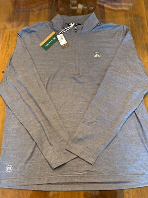 NWT MEN'S TRAVIS MATHEW HAVASU 2.0 PULLOVER, SIZE: 2XL, COLOR: SLEET/SHADE(M26)