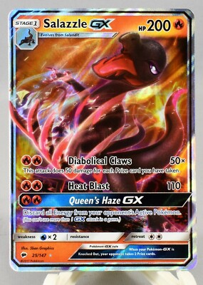 PSA10 ポケモンカード エンニュートGX HR SALAZZLE PSA Pokemon Salazzle GX 25/14 Rare Silver Star Full Art Holo