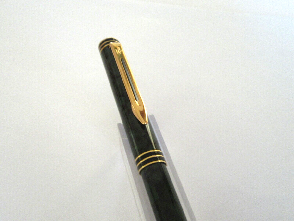 Stylo Plume Waterman Laqué Marbré Marron - Neuf De Stock, Système à Cartouches
