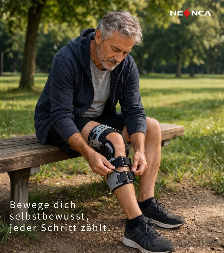 NEENCA OA Kniebandage Arthrose Meniskus Arthritis – Orthese Knie Schmerz - Bild 2 von 4
