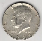 1969 D KENNEDY HALF DOLLAR SILVER .400 UNITED STATES OF AMERICA FIFTY CENTS .50¢