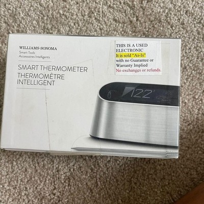 Williams Sonoma Smart Thermometer Intelligent  Probe Digital Display Wireless
