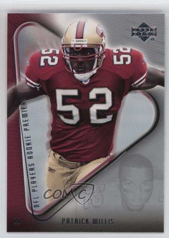 Patrick Willis Upper Deck Rookie Premiere #30 Base