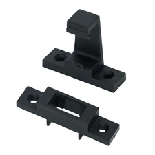 RV EXIT Window Latch Bracket, RV Emergency EXIT Window Latch Holder, Black EXIT