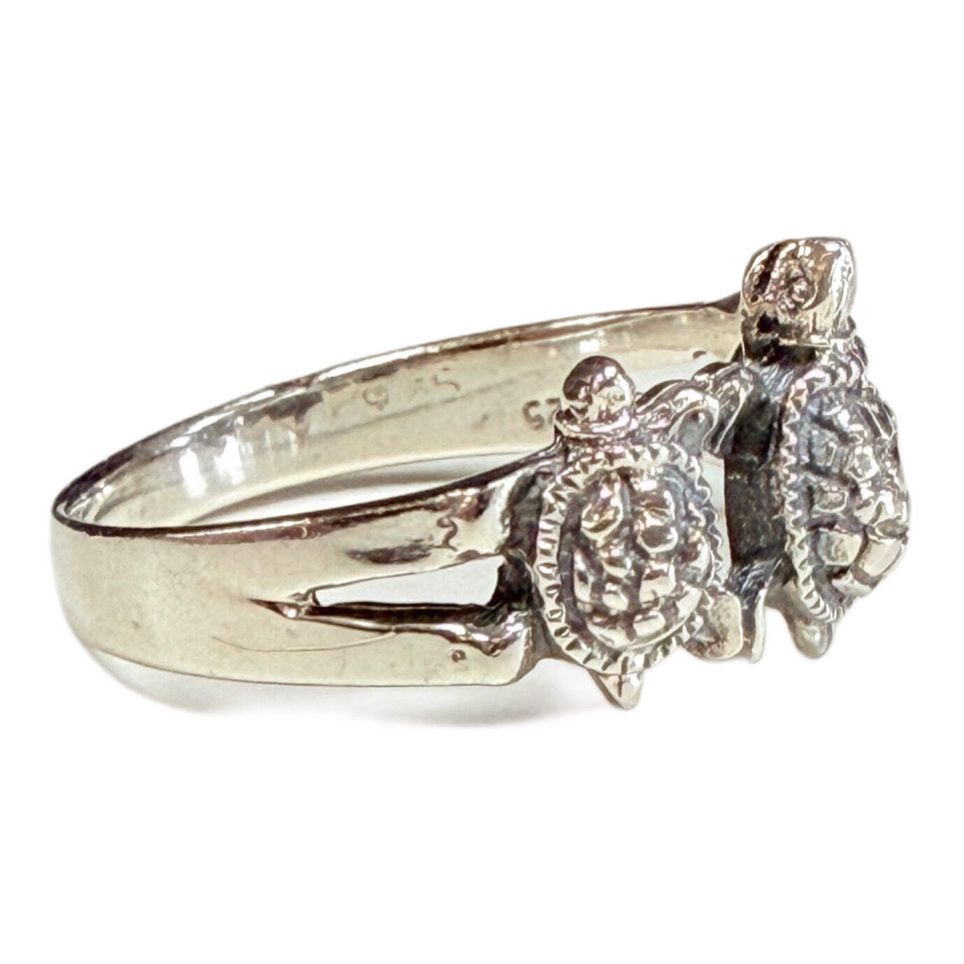 Silver Turtle Ring - image 2
