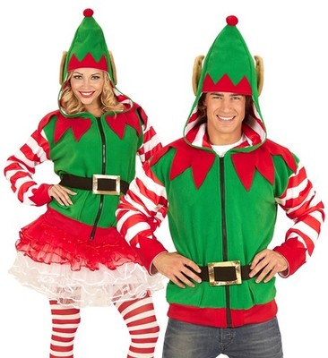 Widmann Santa's Little Helper Elf (Coat, Pants, Shoe Covers, Hat With Ears) (158