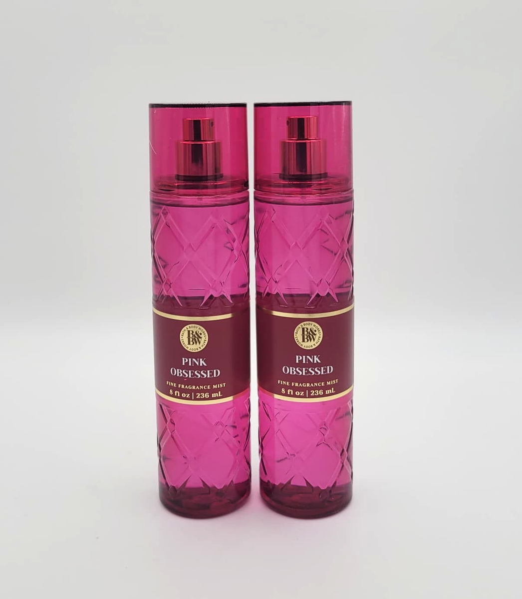 Bath & Body Works Pink Obsessed Fine Fragrance Body Mist Spray 8
