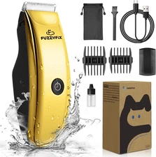 Matted Hair Cat Grooming Clippers Kit, Portable USB Rechargeable Cordless Shaver