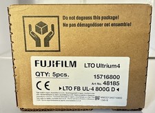Fujifilm 15716800 LTO Ultrium 4 800GB 1600GB 1.6TB Data Cartridge Lot 5