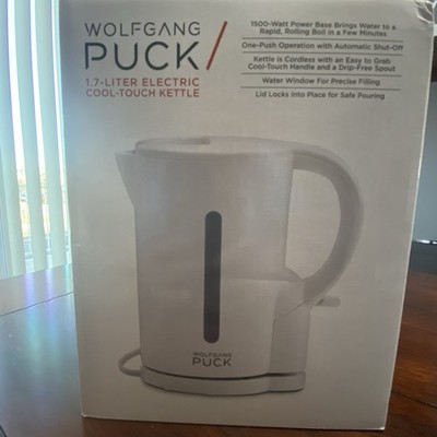 Wolfgang Puck 1.7-Liter Electric Cool-Touch Kettle