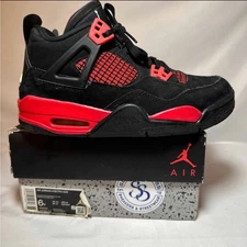 Size 6 - Nike Air Jordan 4 Retro GS Red Thunder Men's Shoes