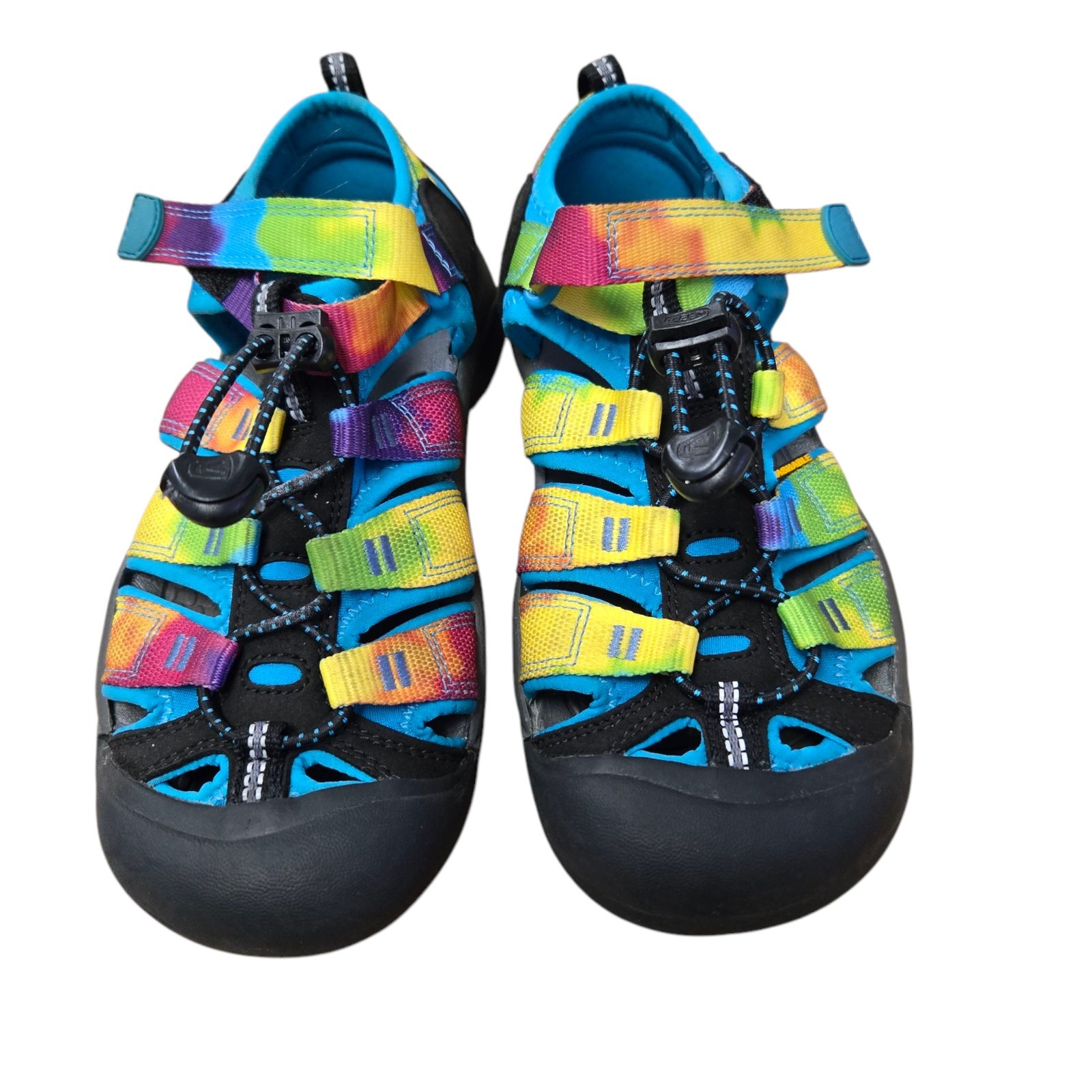 Sandali Keen Kids Newport unisex H2 arcobaleno tinta unita scarpe giovani taglia 3