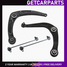 Par de brazos de suspensión Wishbones delanteros inferiores diestros para Citroen Berlingo 2008-2016