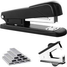 Automatic Modern Office Stapler 25 Sheet Capacity with 1000 Staples and Staple