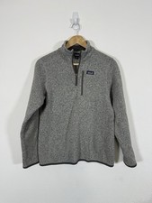 PATAGONIA Kids Better Sweater 1/4 Zip Fleece XL/14 Outdoor Hiking Nature Logo