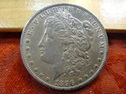 1896 United States Morgan Silver Dollar $1 - No Reserve - Free S&H USA
