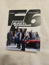 F6 Fast and the Furious 6 Steelbook Extended Edition Blu-Ray DVD