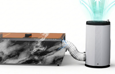 Atomstack Maker D3 Luftreiniger Rauchabzug Filter für Lasergravierer 99.9% PM2.5