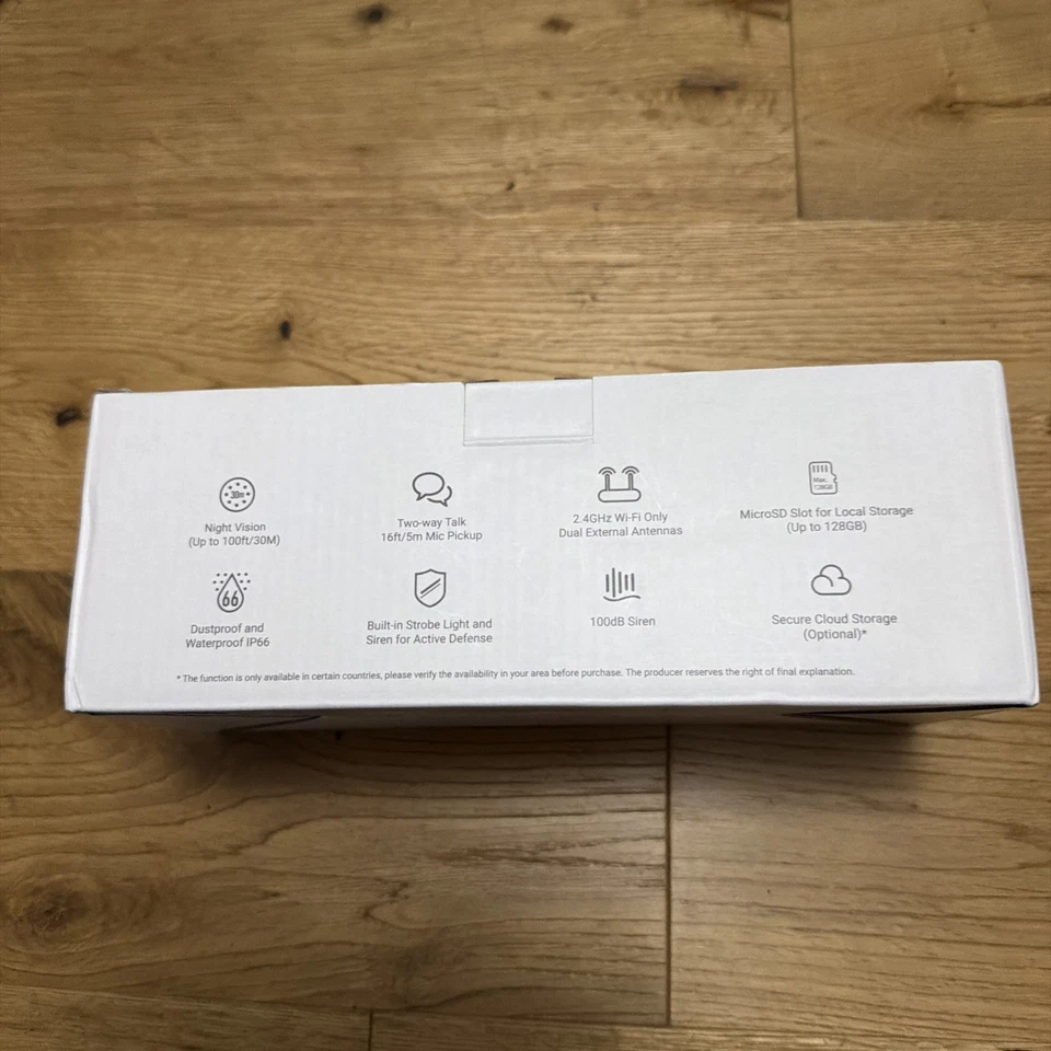 EZVIZ CTQ3W Outdoor Smart WiFi Security Camera 1080p with Siren & Strobe Light - Image 2 of 3