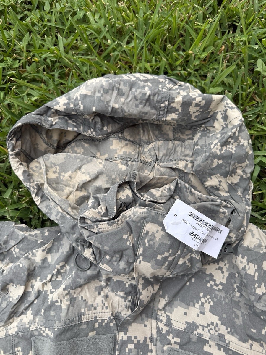 USGI Soft Shell Cold Weather Jacket GEN III L5 Size Large BRAND