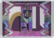 2016 Panini Spectra Rising Rookie Materials Neon Pink /10 Chris Moore #23 2r5