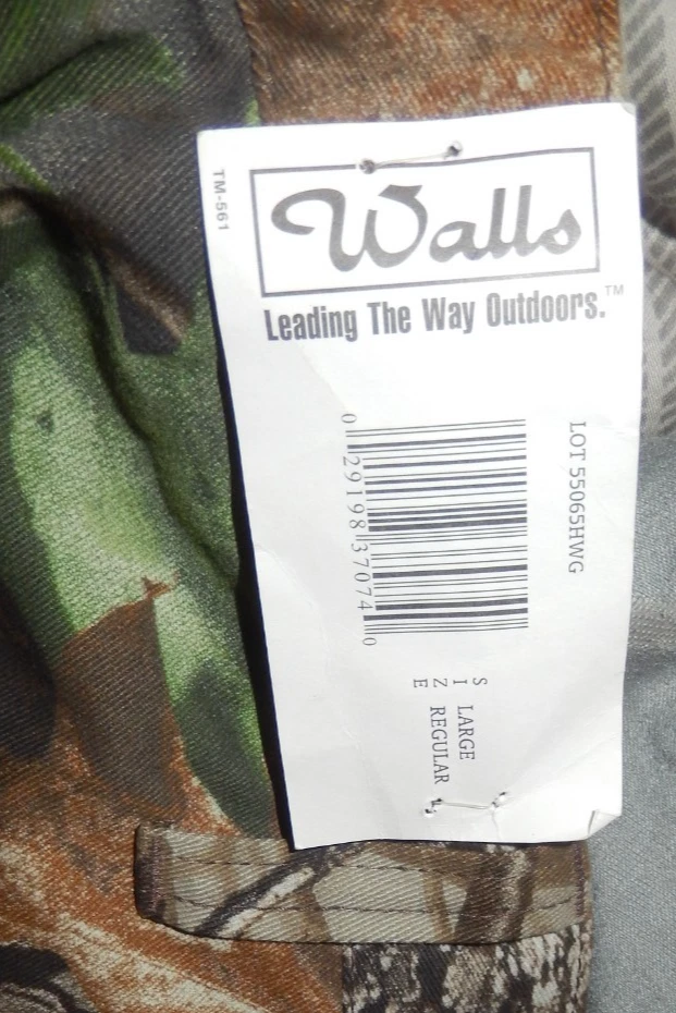 Walls Realtree Hardwoods Camo Hunting Pants Men's Large Regular 40 x 31.5 - Image 4 of 4