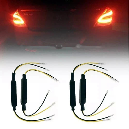 Load Resistor Indicator Motorcycle Turn Signal Flasher Blinker 12V 21W 26Ω 4 LED