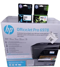 HP OfficeJet Pro 6978 Wireless All-In-One Printer (BRAND NEW/SEALED) + Extra Ink
