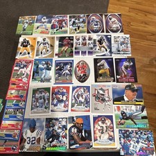 36 Card Lot Of Nfl Football Cards W Inserts 