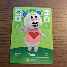 Nintendo Animal Crossing Tutu 061 Amiibo C...