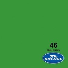 Savage Seamless Background Paper 26" x 12 yd Tech Green Chromakey 