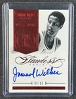 JAMAAL WILKES 2013-14 PANINI FLAWLESS #RN-JW RETIRED NUMBERS AUTO RUBY 9/15