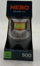 NEBO Galileo Lantern 500 Powerful, Rechargeable, Durable Dimmable Power Bank