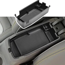 Center Console Organizer Tray Compatible with Interior Secondary Black Trim