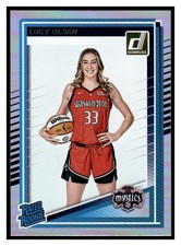 2025 Donruss WNBA Holo Foil 97 Lucy Olsen Rookie RC Washington Mystics card