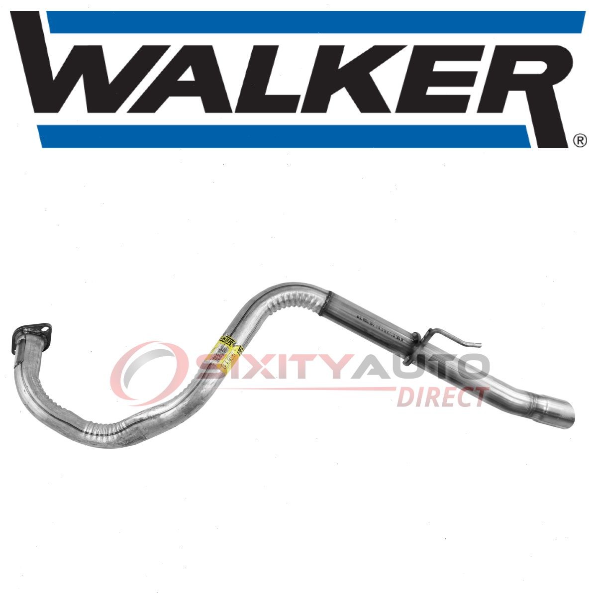 Walker Exhaust Resonator & Pipe Assembly for 2010-2017 Lexus GX460 4.6L V8 - bb