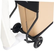 Master Massage Universal Foldable Massage Table Cart, Heavy-Duty Rolling Carry
