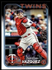 2024 Topps Christian Vazquez Minnesota Twins #654
