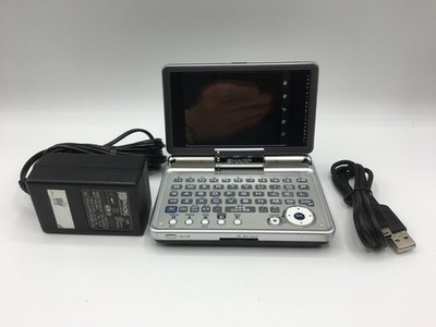 Vintage Sharp Zaurus Handheld PDA Mini-Laptop -Linux OS (SL-C1000