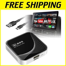 Seamless Wireless CarPlay & Android Auto Adapter - Bluetooth Streaming Device