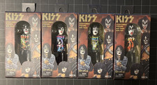 Juego de 4 figuras de acción KISS Disfraz Ben Cooper Niños NECA - ¡Casi nuevo y EN STOCK!