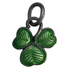 Auth agete - Silver Green Pendant Head