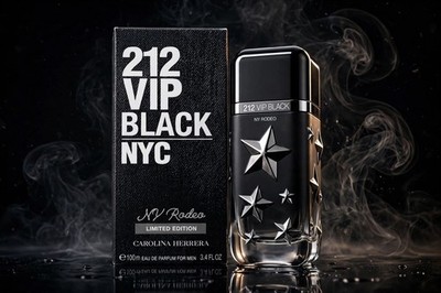 Carolina Herrera 212 VIP Black NYC Eau de Parfum Spray 3.4 fl oz Limited