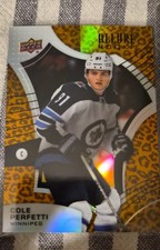 2021-22 Upper Deck Allure - Rookies Cole Perfetti #147 Leopard (RC)